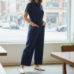 NWT Universal Standard Navy Kate Jumpsuit 2XL‎ 30-32 Military Inspired